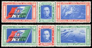 1933 - Trittici I-MIGL (51K/52K), gomma ... 