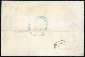 1856 - 40 cent. celeste (5), ... 