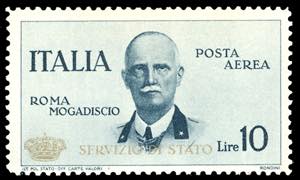 1934 - 10 lire Coroncina (2), gomma ... 