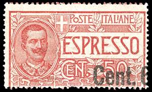 1922 - 60 cent. su 50 cent., solo cent.6 ... 