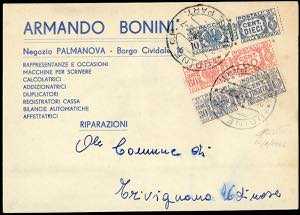 1946 - 10 cent., 30 cent., 60 cent. fasci al ... 