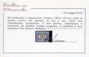 1870/1874 - 1, 2, 5 e 10 lire ... 