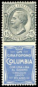 1924 - 15 cent. Columbia (2), ottima ... 