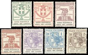 CASSA NAZIONALE ASSIC. INF. LAVORO 1924 - ... 