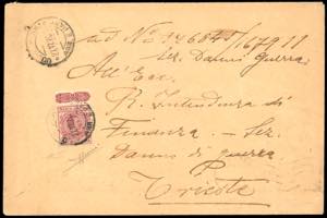 1920 - 50 cent. marca da bollo (14), bordo ... 