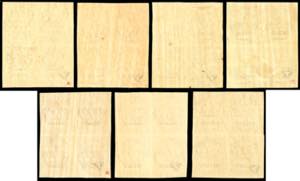 1863 - De la Rue, blocchi di ... 