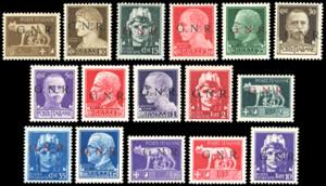 1943 - Soprastampati G.N.R. di Brescia, I ... 