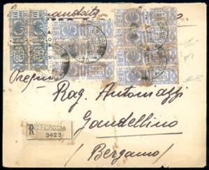 1944 - 10 cent., coppia, 30 cent., sette ... 