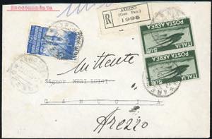 1950 - 55 lire Radiodiffusione, 5 lire ... 