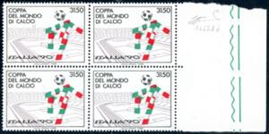 1988 - 3.150 lire Mondiali di Calcio Italia ... 