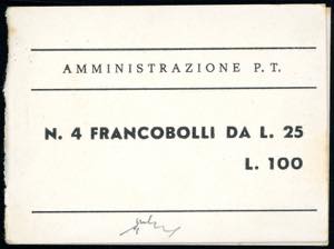 1973/74 - Libretto Ischia, tiratura di ... 