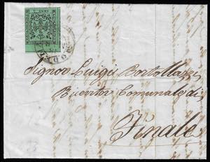 MODENA, doppio cerchio punti 10 - 5 cent. ... 