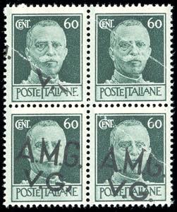 1945 - 60 cent. Imperiale, blocco di ... 