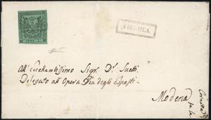 VIGNOLA, PD + cartella punti R1 - 5 cent. ... 