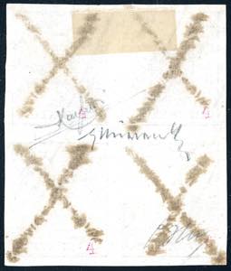 1850 - 30 cent. bruno chiaro, I ... 