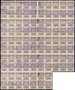 TORINO 1944 - 10 cent. recapito autorizzato, ... 