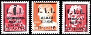 GARBAGNATE MILANESE 1945 - 75 cent. ... 