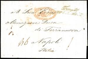 INCOMING MAIL RUSSIA 1845 - Lettera ... 