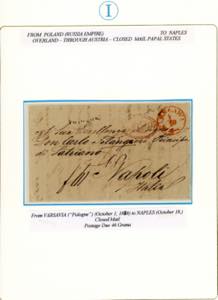 INCOMING MAIL IMPERO RUSSO POLONIA ... 