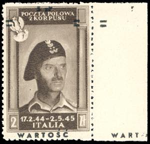 POSTA AEREA 1946 - 5 zl. su 2 zl. ... 