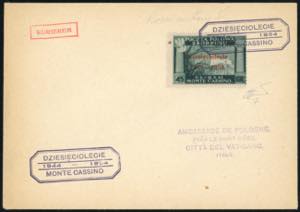 GOV. POLACCO DI LONDRA 1954 - 45 g. ... 