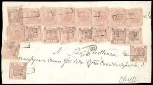 1858 - 1 grano, dieci esemplari della I e II ... 