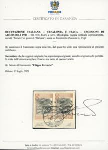 EMISSIONI DI ARGOSTOLI 1941 - 50 ... 