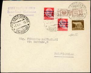 AMGOT OCCUPAZIONE ANGLO-AMERICANA NAPOLI ... 