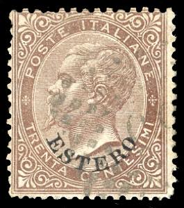 EMISSIONI GENERALI 1874 - 30 cent. De La ... 