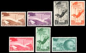 POSTA AEREA 1934 - Mondiali di Calcio, serie ... 