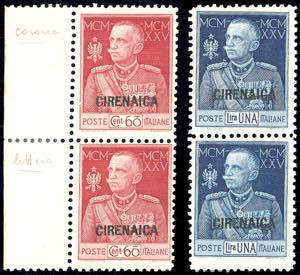 1925/26 - 60 cent. e 1 lira Giubileo del Re, ... 