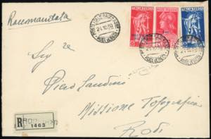 POSTA AEREA 1930 - 1 lira e 5 + 2 lire ... 