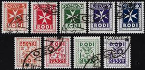 SEGNATASSE 1934 - Serie completa (1/9), ... 