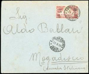 ESPRESSI 1935 - 1,25 lire su 60 cent., dent. ... 