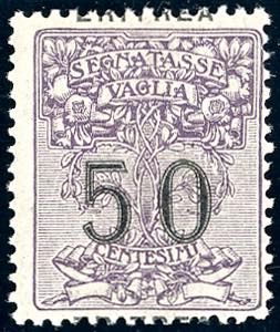 SEGNATASSE VAGLIA 1924 - 50 cent., ... 