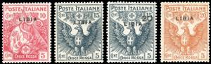 1915/16 - Croce Rossa (13/16), nuovi, gomma ... 