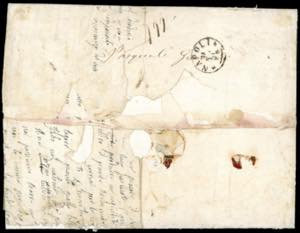 1861 - 5 grana rosso carminio, ... 