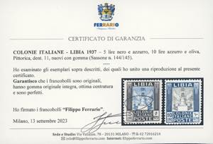 1937 - 5 lire e 10 lire Pittorica, ... 