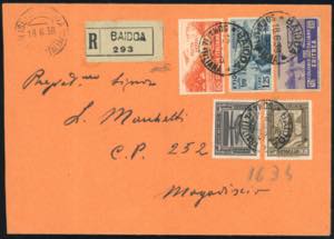 1938 - 10 cent., 30 cent., Pittorica, dent. ... 