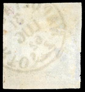 1861 - 50 grana azzurro grigio ... 