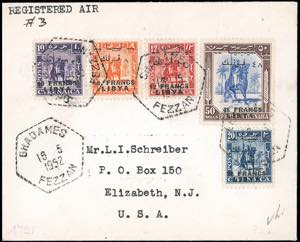 LIBIA REGNO INDIPENDENTE 1952 - 8 f., 10 f, ... 