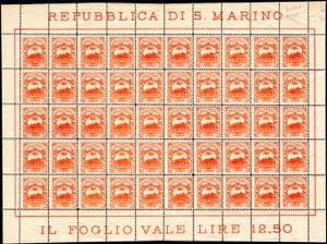 1916 - 20+5 lire Croce Rossa, non emesso, ... 