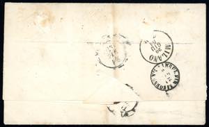 1861 - 1 grano rosa carminio, II ... 