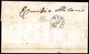1861 - 5 grana carminio vivo, II ... 