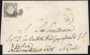 AQUILA, svolazzo + cerchio rosso punti 10 - ... 