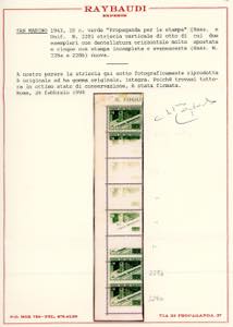 1943 - 10 cent. Propaganda per la ... 