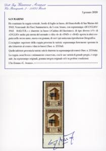 1943 - 5 cent. Caduta del ... 