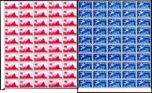 1957 - Soprastampati, serie completa ... 