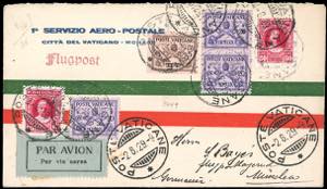 1929 - 5 cent., 10 cent., singolo e coppia, ... 