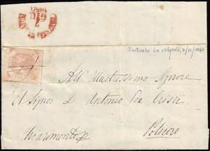 NAPOLI, penna + cerchio rosso non catalogato ... 